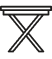 Folding Table symbol for multifunctional furniture