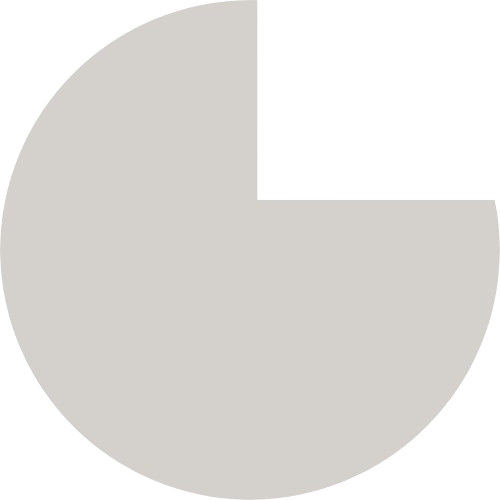 quarter missing circle vector
