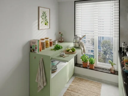 Kitchen Appliance Table with Pull-up Table and smart functionality