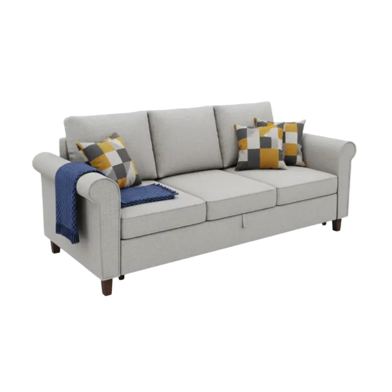 Modern sofa cum bed for compact living spaces with stylish functionality
