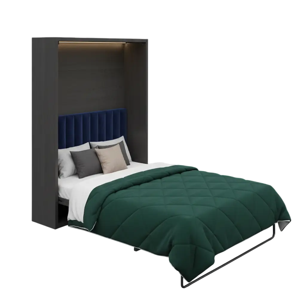 Premium wall bed for compact bedrooms with elegant styling
