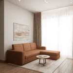 Modern Sofa cum Bed with Lounger designed for multifunctional living