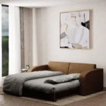 Sofa Cum Bed with an easy fold-out mechanism