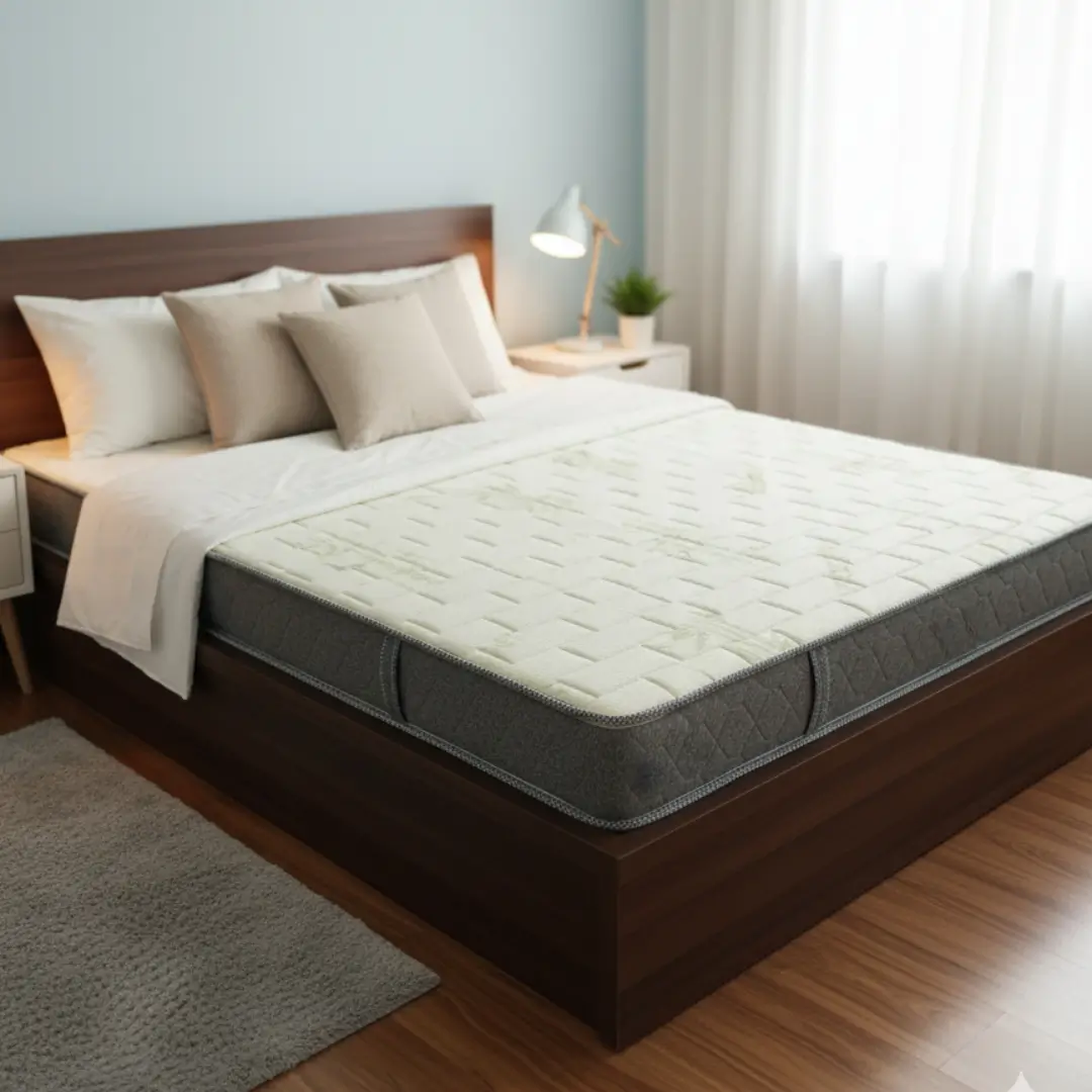 Alm Aura premium mattress with durable construction and modern design