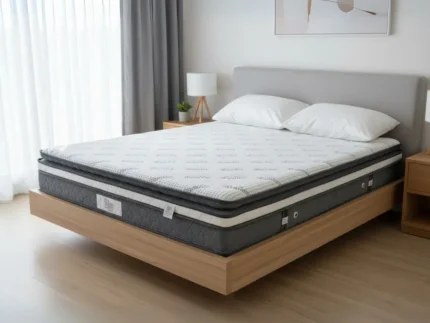 Alm Luxe mattress with premium comfort and balanced body support