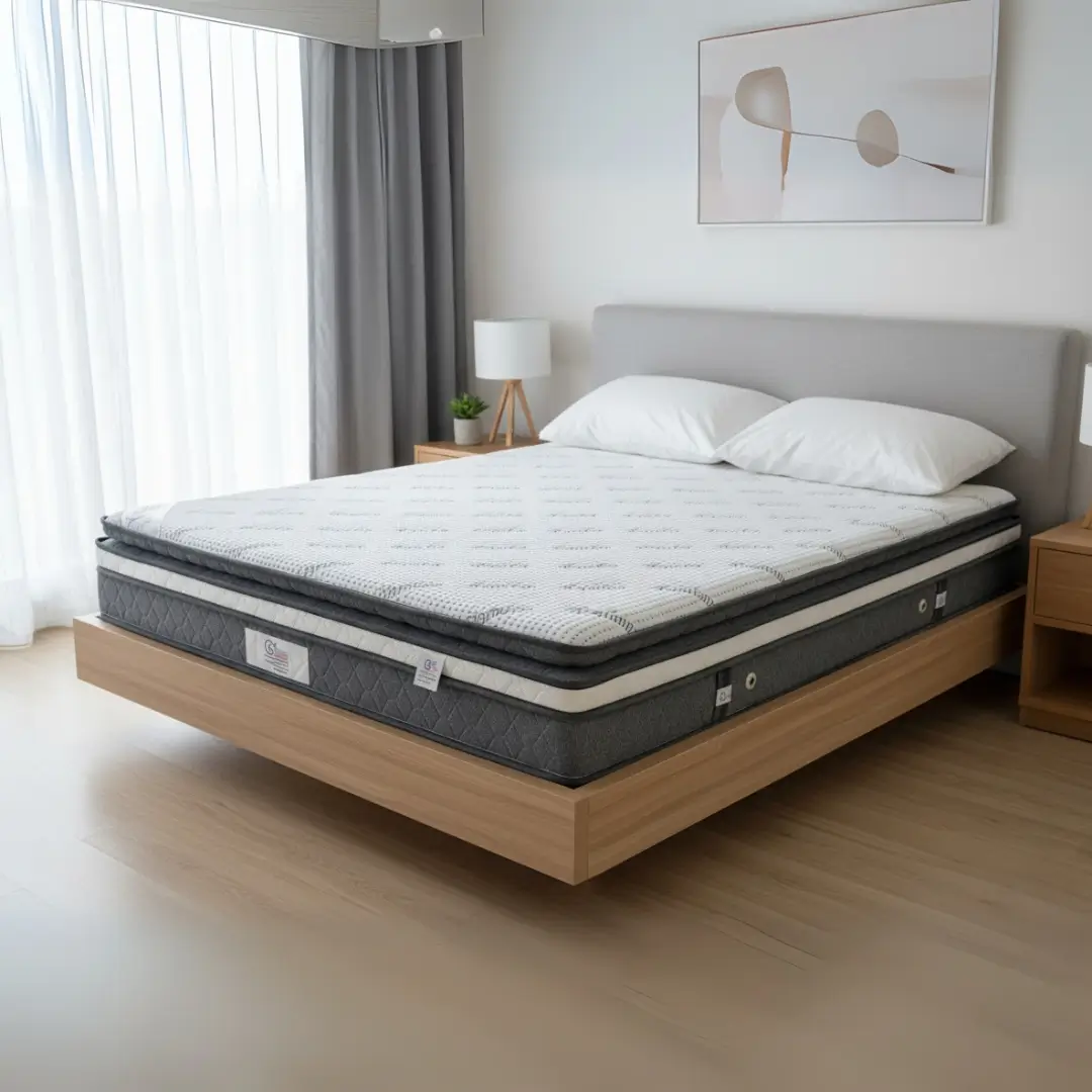 Alm Luxe mattress with premium comfort and balanced body support