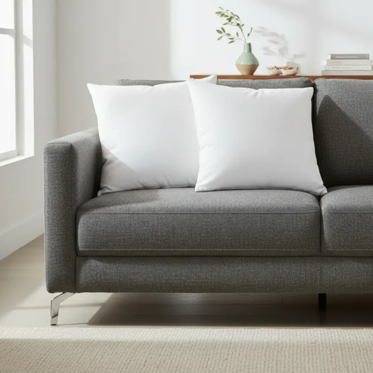 Soft cushions providing comfort and style
