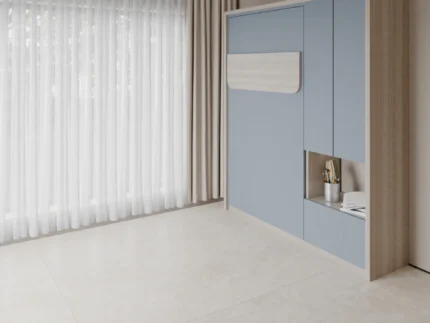 Single Wall bed with Storage offering extra room for essentials