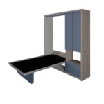 Single Wall bed with Storage for smart space-saving bedrooms