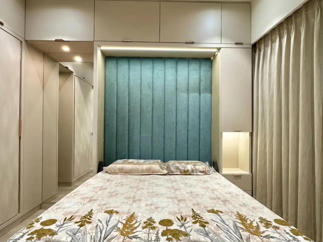 Modern wall bed for space-saving bedrooms