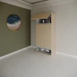 Slide Out Dining Table with Appliance Storage designed for multifunctional living